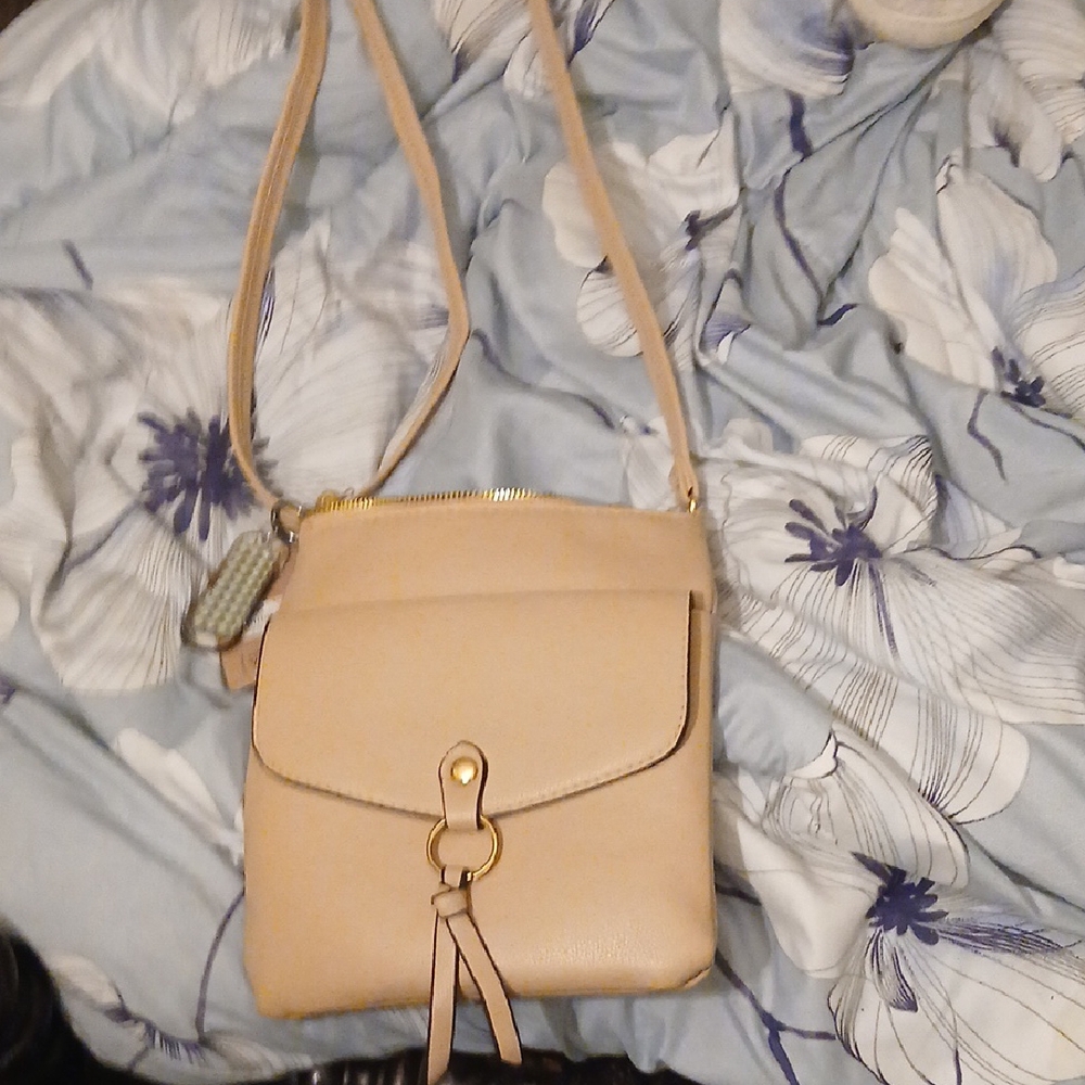 Chic Beige Crossbody Bag